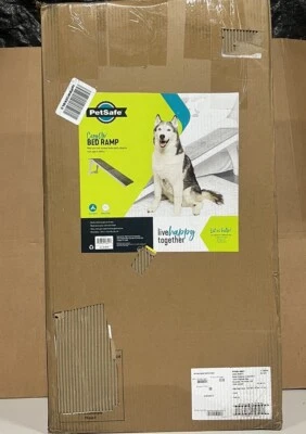 PetSafe CozyUp Bed Ramp - Durable Wooden Frame  - White, Up To 120 Lbs - Image 1 of 4