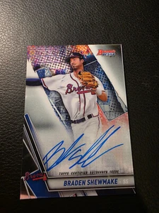 2019 Bowman's Best - Autographs Braden Shewmake #B19-BSH Refractor (AU, RC) - Picture 1 of 2