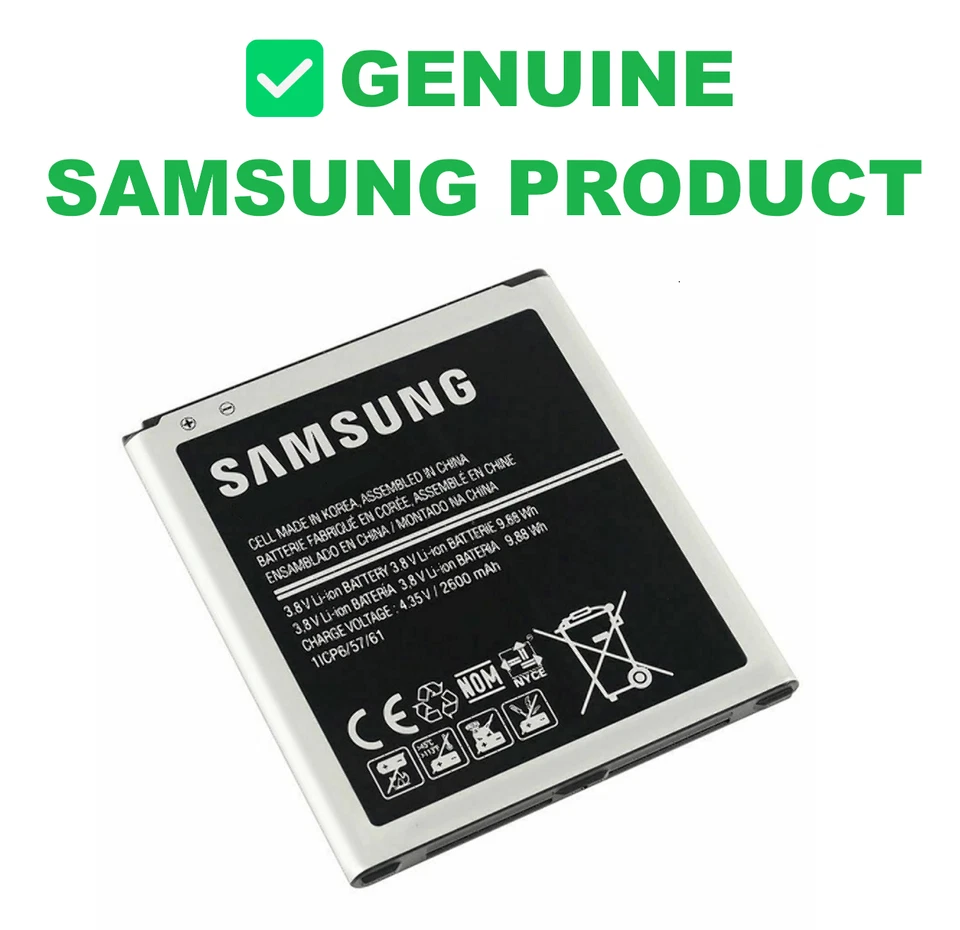 New OEM Samsung EB-BG530BBU Battery for Galaxy G530 G550 J3 J320 J5 J500 On5 Pro - Image 1 of 1