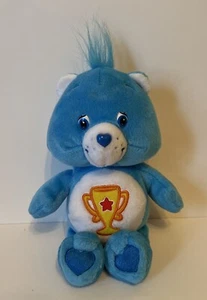 Care Bears Champ Bear Blue 9" Plush 2003 Toy Stuffed Animal Carebear - Picture 1 of 4