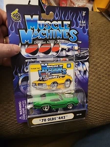 Muscle Machines '70 Olds 442 Maßstab 1:64 Druckguss 03-36 (2003) - Bild 1 von 4