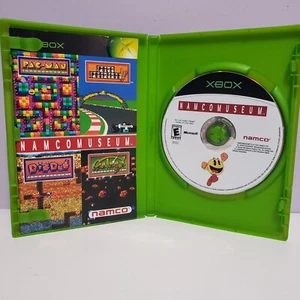 Xbox Game Namco Museum w/ Booklet 2001 Pacman Galaga Pile Postion - Picture 1 of 4