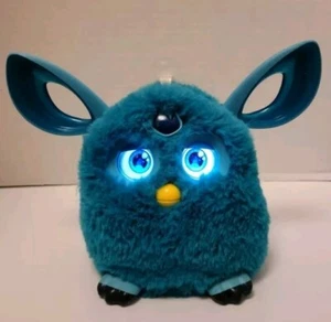 2016 Teal Hasbro Furby Connect Interactive Bluetooth Blue Toy Pet PA-282! - Picture 1 of 4