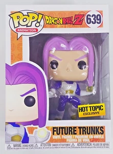 RARE FUTURE TRUNKS HOT TOPIC DBZ 639 Funko Pop Vinyl New in Mint Box + Protector - Picture 1 of 1