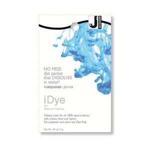 Turquoise Jacquard iDye Natural Fabric Dye - Silk - Cotton - Rayon - Picture 1 of 1