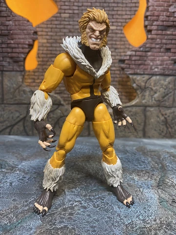 Marvel Legends Sabertooth, Bonebreaker BAF Wave Cover