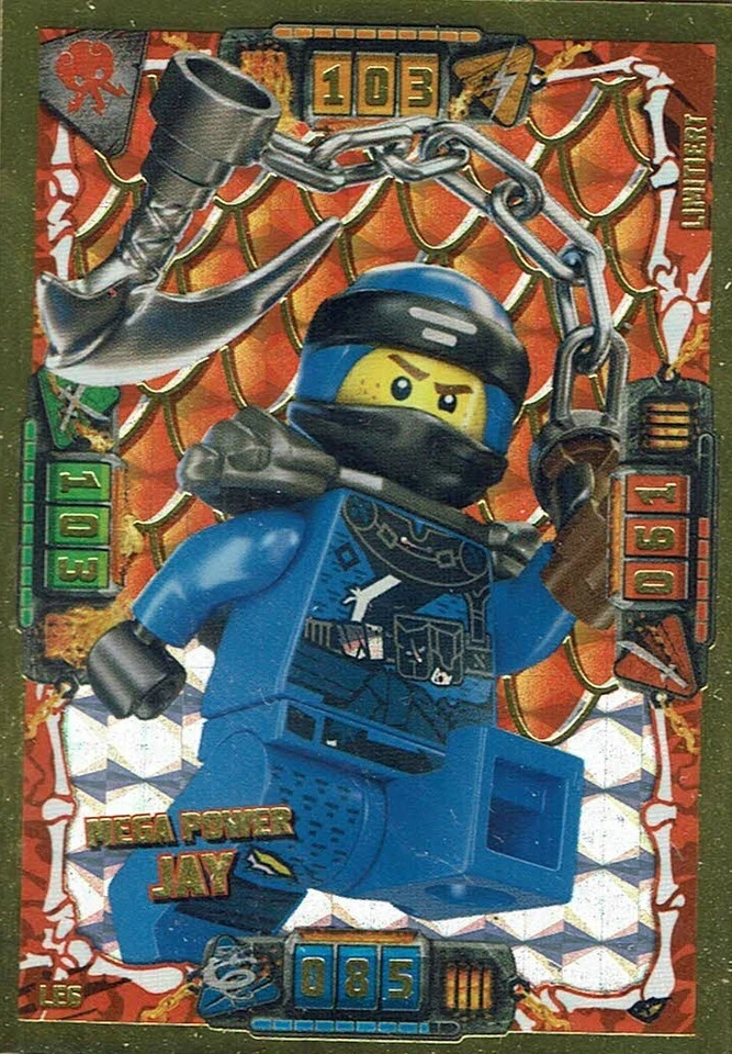 Lego Ninjago Series 4 TCG Trading Cards Limited Edition No. LE6 Mega Power Jay - Image 1 of 1