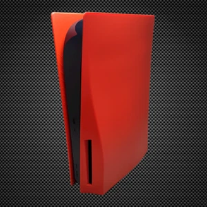 PlayStation PS5 FacePlate Rojo Repuesto Estuche Cubierta Edición Unidad de Disco - Imagen 1 de 3