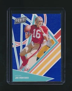 JOE MONTANA 2024 PANINI BLUE PARALLEL 19/50 #FB28 - Picture 1 of 2