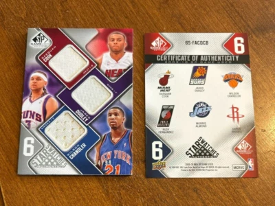 Muestras Cook Dudley Chandler Fernández Almond Brooks SP Star Knicks/99 certificado de autenticidad Foto 1 de 2