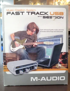 M-Audio FastTrack USB Guitar Mic Recording Interface w/ USB Cord New Sealed - Photo 1/2