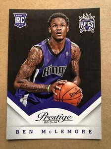 2013-14 Prestige #167 Ben McLemore RC Rookie Basketball Card