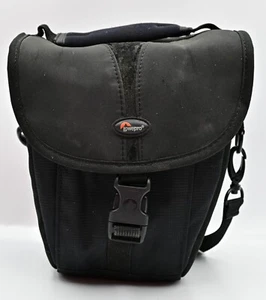 LOWEPRO REZO TLZ 20 TOP LOAD ZOOM BLACK BAG WITH STRAP - Picture 1 of 4