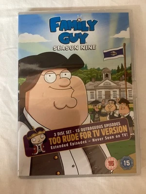 Family Guy - Complete Series 9 (DVD, 2010) - New and Sealed - Image 1 of 2