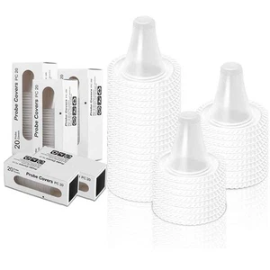 400 Pack Ear Thermometer Probe Covers, Disposable Refill Lens Filters Caps Co... - Picture 1 of 8