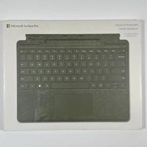 UNTESTED Microsoft Surface Pro Signature Keyboard Trackpad Cover - Green - Afbeelding 1 van 6