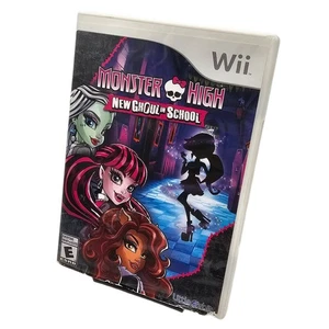 Monster High New Ghoul in School - Wii CIB mit Handbuch getestet funktioniert - Bild 1 von 6