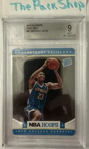 Anthony Davis 2012-13 NBA Hoops Taco Bell RC #41 BGS 9 Rookie Pelicans - Picture 1 of 2