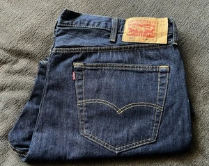 Men’s Big & Tall Straight Leg Button Fly Levi’s 501 Jeans - Picture 1 of 3
