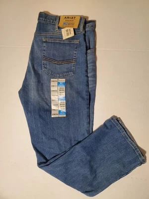 Pantalones de mezclilla Ariat para hombre talla 38 x 32 Legacy M2 corte bota relajado nuevos con etiquetas Foto 1 de 4