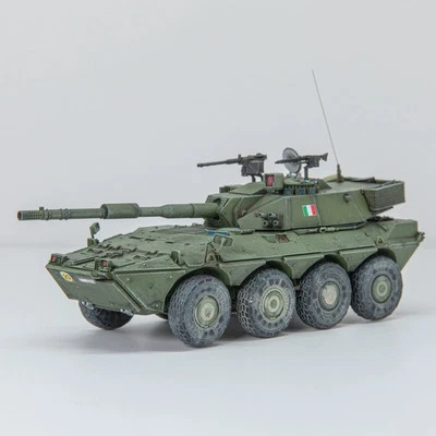 1/72 Italy Centauri Tank Destroyer Wheeled Tank 120mm/l45 Smoothbore Gun Model-- - Image 1 of 4