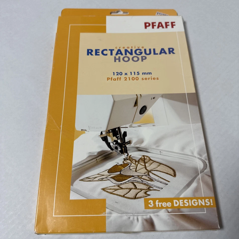 PFAFF CREATIVE Rectangular Hoop for 2100 Series machines - Image 1 of 4