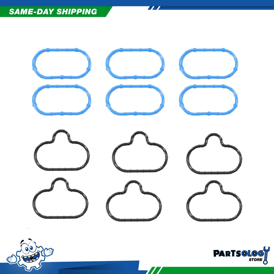 DNJ IG4100 进气歧管垫圈 适用于 04-09 福特 Escape 3.0L V6 DOHC 24v DURATEC — 第 1/1 张图片