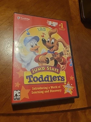 JumpStart Jump Start Toddlers BIG Plastic Case 18 Months to 3yrs PC CD-Rom - Image 1 of 4