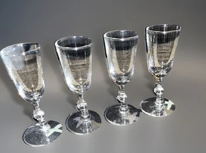 Vtg CordialsGlass Set Of 4 - Picture 1 of 4