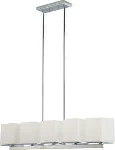 Nuvo Lighting 60/4091 Chrome Bento 5-Light 37-1/2"W Linear Chandelier - Picture 1 of 1