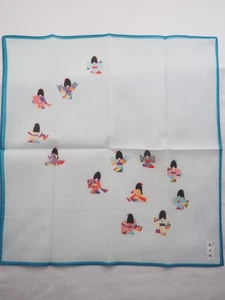 Japanese old style handkerchief, Kyoto made, 16323 - Picture 1 of 4