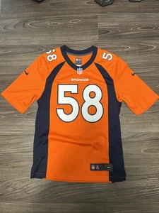 Nike Denver Bronco Von Miller #58 NFL On Field Home Player Jersey Men’s Small - Picture 1 of 7