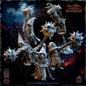 The Black Horde Goblins Frentics (x5)/Dungeons and Dragons/Beholder Miniatures - Imagen 1 de 1