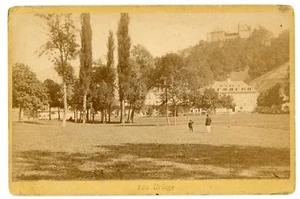 PHOTO CABINET carte album photographie, 100 URIAGE Isère - Picture 1 of 2