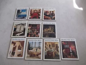 1978 Architectural Digest Magazine Complete Set - Picture 1 of 10