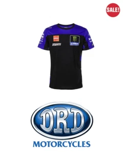 Official Yamaha Men's Monster Energy MotoGP Team Replica T-Shirt SALE WAS £45.00 - Picture 1 of 4