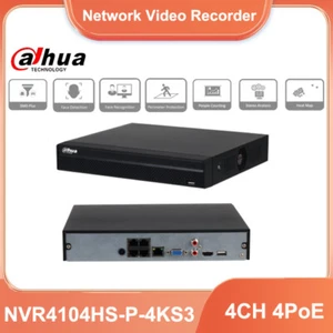 Detección y reconocimiento de rostros IA DAHUA 4CH 4POE NVR4104HS-P-4KS3 SMD Plus 1SATA - Imagen 1 de 5