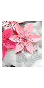 "Plantilla de troquelado Flor Plegable ""Dotty"" - Imagen 1 de 6