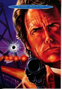 Dirty Harry deutscher Flipper Promo Flyer/Anzeige/Broschüre neuwertig - Bild 1 von 3