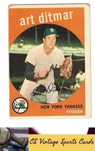 1959 Topps #374 Art Ditmar - Bild 1 von 2