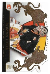 Roman Turek #15 2002-03 Pacific Crown Royale Hockey Card NM-Mint