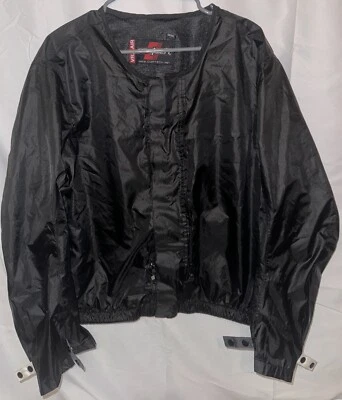 Forro protector de lluvia Cortech VRX AIR negro para hombre talla L forro de malla con cremallera Foto 1 de 4
