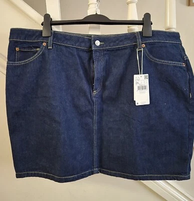 MANGO Denim Skirt 2XL - Image 1 of 4