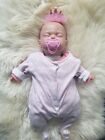 Reborn Baby Doll Toy With Dummy  Headband And Clothing Christmas Present Gift 