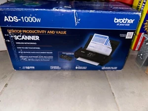 Brother ImageCenter ADS-1000W Duplex Wireless Color Document Scanner USB WiFi - Picture 1 of 5
