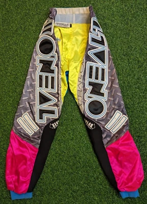 Vintage Oneal Bright Motocross Racing Pants - 34" Foto 1 de 4