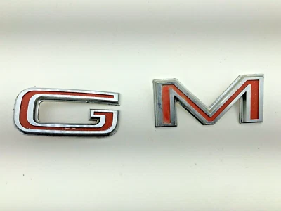 GMC Truck 1972-1976 capó letras adornos emblemas insignias molduras Foto 1 de 4