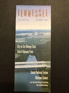 2002 Road Map of Tennessee State Parks Tour Visit Travel Vacation ROAD TRIP - Bild 1 von 2