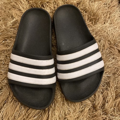 Scarpe sandali Adidas bambini ragazzi Adilette Aqua Sliders slides infradito