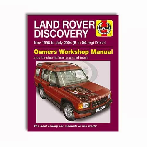 Haynes Workshop Manual Land Rover Discovery 2 1998 to 2004 Diesel DA4493 - Image 1 of 1